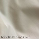 Metric Single Fitted Sheet in 1000 Thread Count Cotton - 100 x 200cm - White