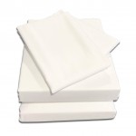 Twin 2ft 6" Split Adjustable Bed Bedding Pack - 1000 Thread Count Cotton - White