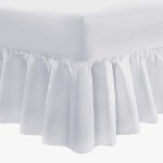 Long King Valance Sheet in Easy Care - 9 Colours - 5ft x 7ft 